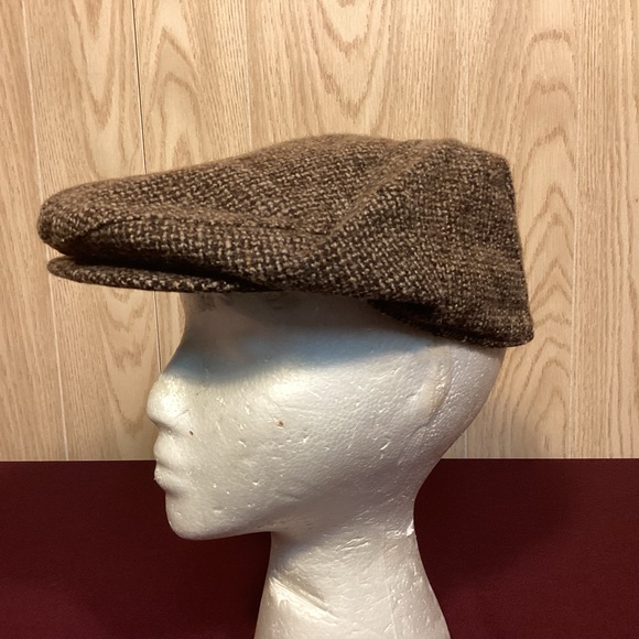 Vintage Stetson Wool Newsboy Hat size large made in USA - Picture 2 of 10